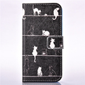Novelty Kitty Cat Cartoon Wallet Case for iPhone 6 Plus 6S Plus 5 5 PU Leather