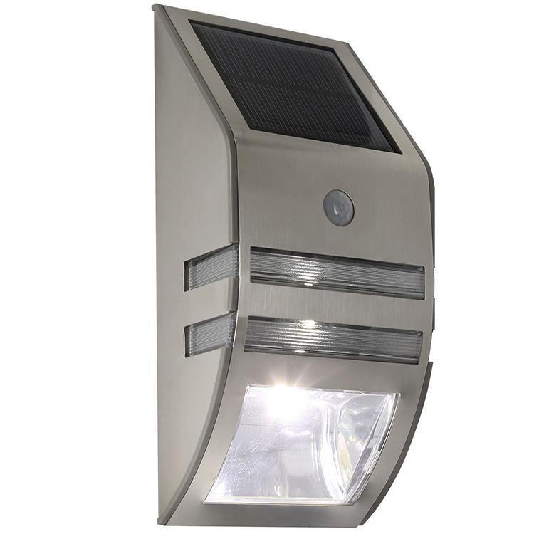 High Quality LED Solar Garden Lamp, Outdoor Waterproof Stainless Steel Body Induction Motion Sensor Light, Wall Mount Lampara High Quality LED Solar Garden Lamp, Outdoor Waterproof Stainless Steel Body Induction Motion Sensor Light, Wall Mount Lampara