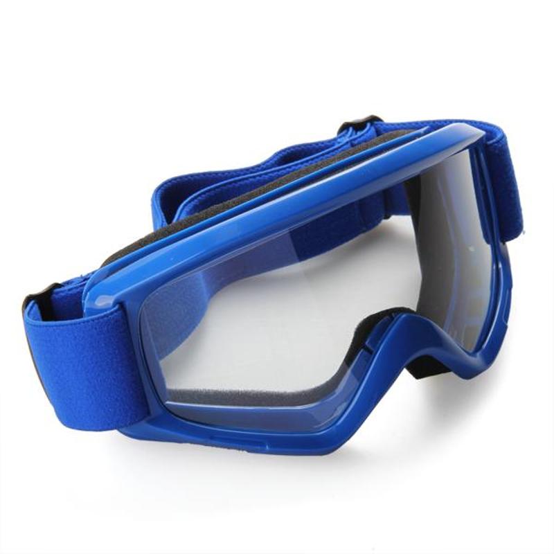 Blue Motocross Motorcycle Enduro Off-Road Hemlet Windproof Glasses Goggles