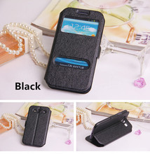 Luxury Silk Pattern S3 Flip Cover Case For Samsung Galaxy S3 i9300 Galaxi S 3 Leather