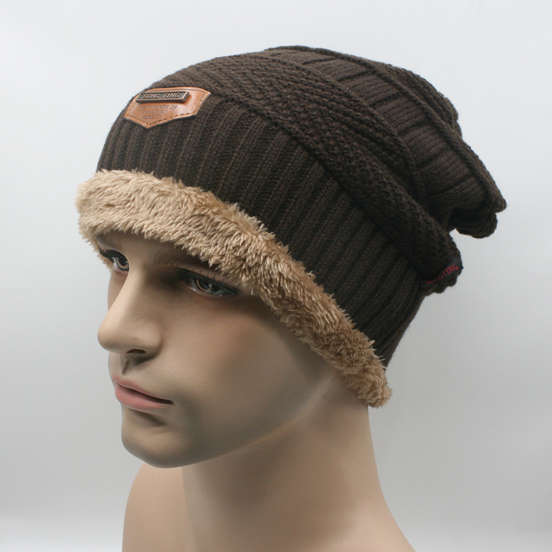 2015 Brand Beanies Knit Men's Winter Hat Caps Skullies Bonnet Winter Hats For Men Women Beanie Outdoor Ski Sports Warm Baggy Cap