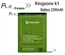 Kingzone k1 Battery Original 3200mAh Li-ion Battery Replacement For kingzone k1 /K1Turbo pro Smart Phone+In Stock +Free Shipping