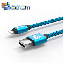 Tiegem USB Charger Cable for iPhone 5 5s 6 6s ipad SE for ipad air mini Wire 1 02 m Car Fast Charging cord Mobile Phone Cables