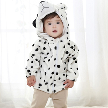 New Free Ship Dalmatian Baby Kigu Toddler Fleece Animal Winter Sweater Jacket