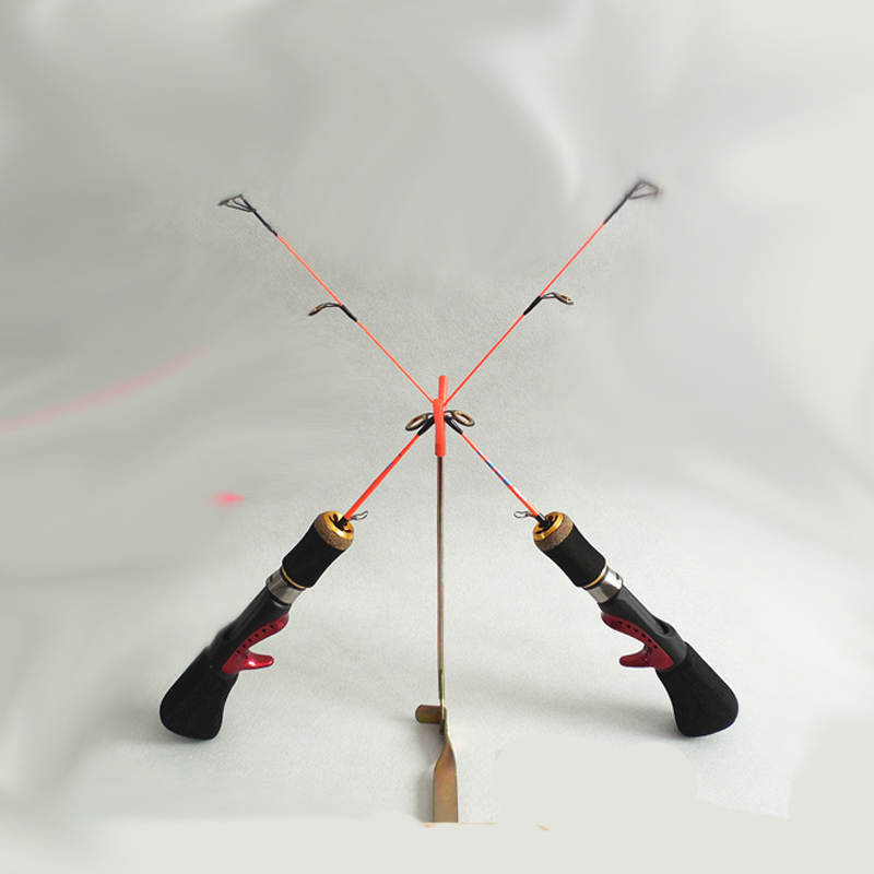 2015 New Telescope Carbon Ice Fishing Rod Mini Pole Ultra-light Winter Fishing rod Tackle Tool pocket sea fly ice