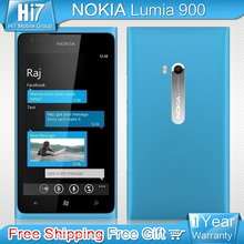 Original Unlocked Nokia Lumia 900 3G GSM Mobile Phone WIFI GPS 8MP 16GB Windows Mobile OS Smartphone Free shipping