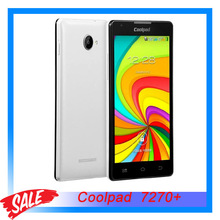 Original Coolpad 7270+ 5.0” 3G Android 4.2 Smart Phone MTK6582M Quad Core 1.3GHz RAM 512MB+ROM 4GB Dual SIM WCDMA & GSM