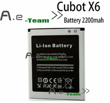 Cubot X6 Battery 100% Original 2200mAh lithium-ion Replacement Back-up Battery for Cubot X6 Smartphone + in stock free shipping