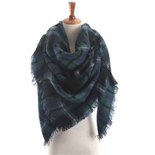 Christmas Unisex Women Men Warm Blanket Large Oversized font b Tartan b font Scarf Wrap Shawl