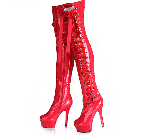 plus size high heel boots