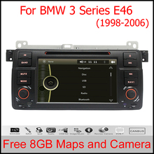 7″ HD Touch Screen Car DVD Player GPS Navigation for BMW E46 M3 GPS Bluetooth Radio RDS USB IPOD Steering wheel Free Camera+Map