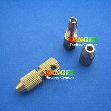 Mini-aleaciones de cobre Drill Chuck Twist Drill Bits DIY de Metal Drill 3.2 mm eje del motor 0.8 – 1.5 mm 2.5 ~ 3.2 mm