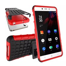 100pcs/lot.Heavy Duty Strong PC+silicone shockproof Case Cover with stand for OnePlus X (1+X),free shipping by DHL