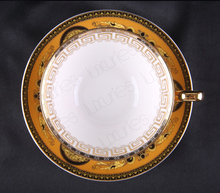 Top Quality Gold Ceramics Bone China Coffee Cup Set Ceramic Tea Cups And Mugs with Saucer