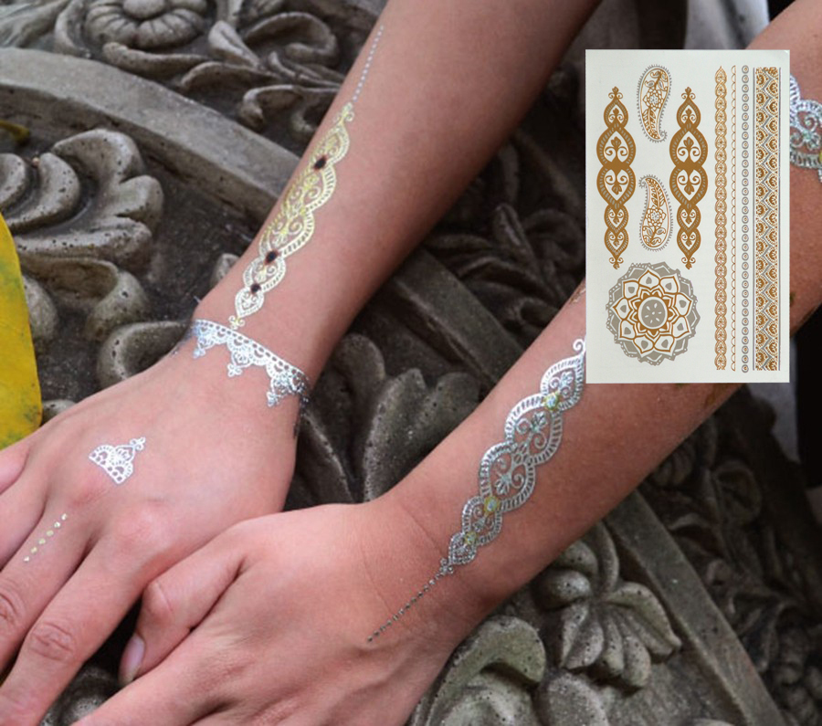 Металлические тату flash tattoo Металлические тату flash tattoo