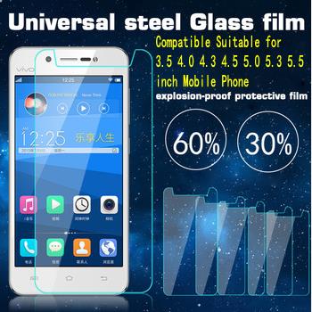 10 pcs lot 9H 2 5D Universal Tempered Glass Screen Protector Film for 3 5 4