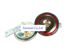 Two-tone car horn 12V small pots shaped disk-type horn super loud speaker waterproof high bass