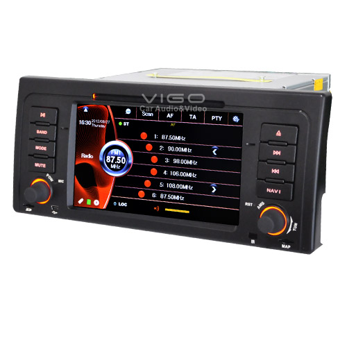  GPS   BMW 5  E39 X5 E53 - dvd-       Bluetooth