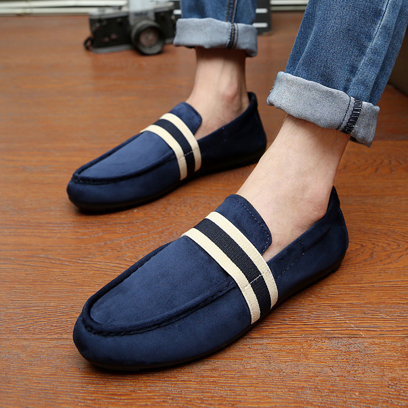 spring autumn new fashion men shoes casual breathable flats adult male loafers sneakers driving shoes 7733