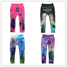 Free Shipping Size L New Hot Sale Children’s Printing Leggings Girl’s pants Pencil Pant Trousers Baby Leggings