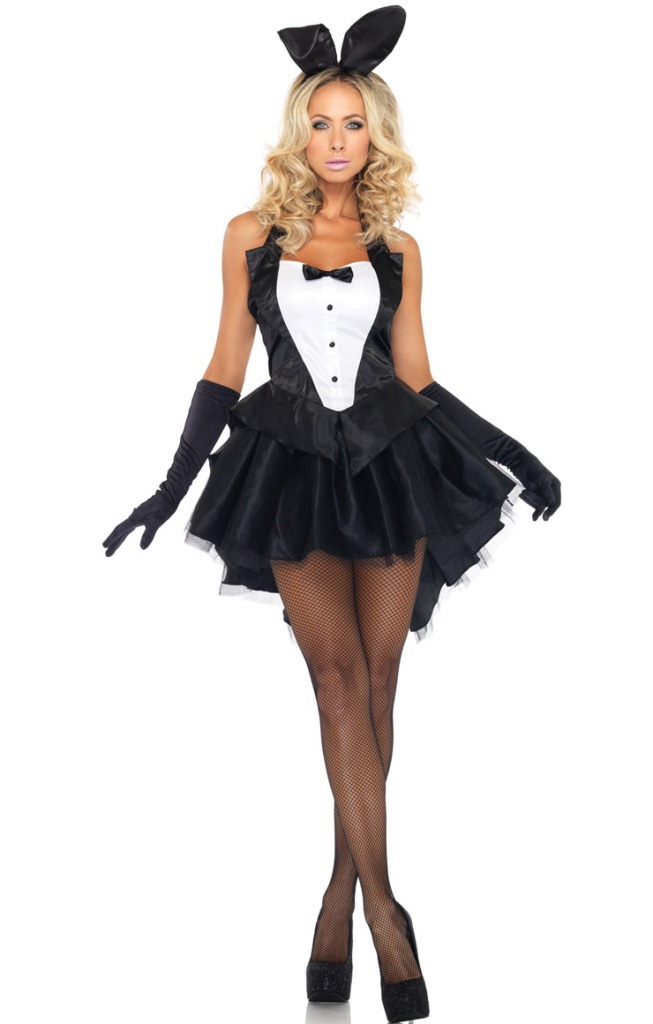 2014 Best Seller Halloween Free Costumes For Women Sexy Bunny Girl Fancy Costume Cosplay Costume