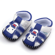 2016 New Fashion Baby Boy Leather Handmade Hard Bottom Kids Summer First Walker Shoes