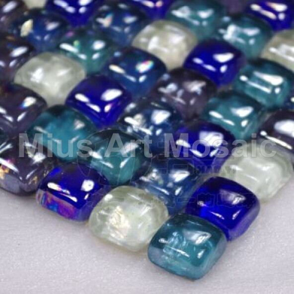 Compra mosaico de cristal azul online al por mayor de China, Mayoristas