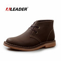 Aleader Genuine Leather Winter Boots Men New Winter Martin Boots For