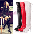 Tassel Knee-Length Boots 40-43 Plus Size 2015 Women's Boots Winter
