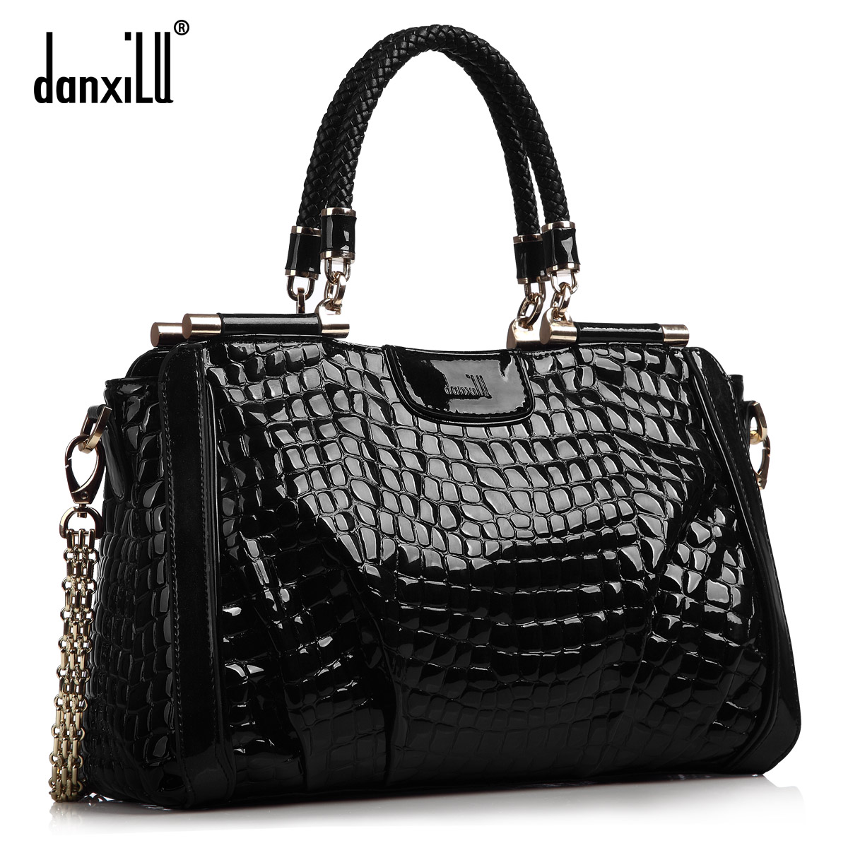 2013 women's handbag leather bag crocodile pattern handbag women's one shoulder fashion handbag female women's bags