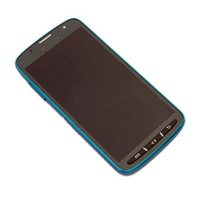 For Samsung Galaxy S4 Active i9295 Blue LCD Touch Digitizer Screen + Frame Assemblyy