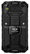 Original Conquest S6 ip68 waterproof phone MTK8732 5 0 Gorilla Glass 13MP ip68 64bit NFC 4G