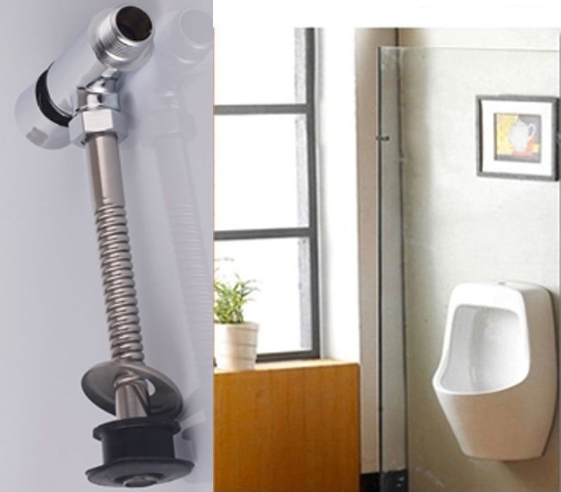 G1/2 DN20 Size Urine valve Accessories Set Copper Urinal Hand Delay