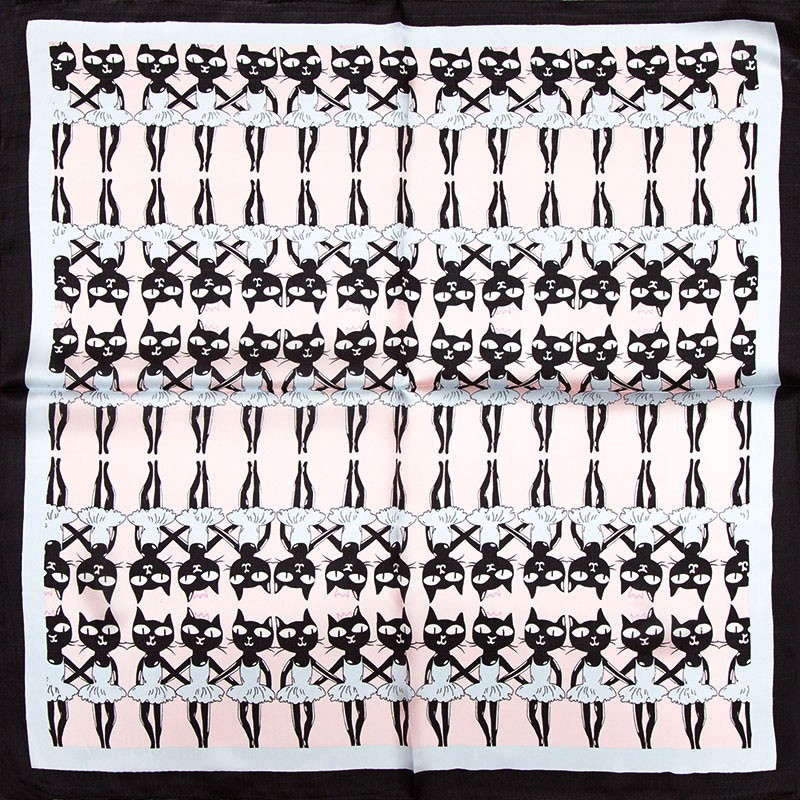 silk-scarf-50cm-02-ballet-cats-1