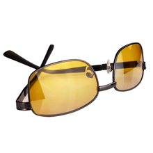 High Quality New Men Women Classic Night Vision Driving Glasses Eye glasses Yellow Lens Free Shipping