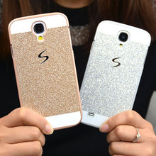 2015 Luxury Glitter Case For Samsung Galaxy S4 s4 i9500 Sparkle Bling Skin Glam Hard Plastic