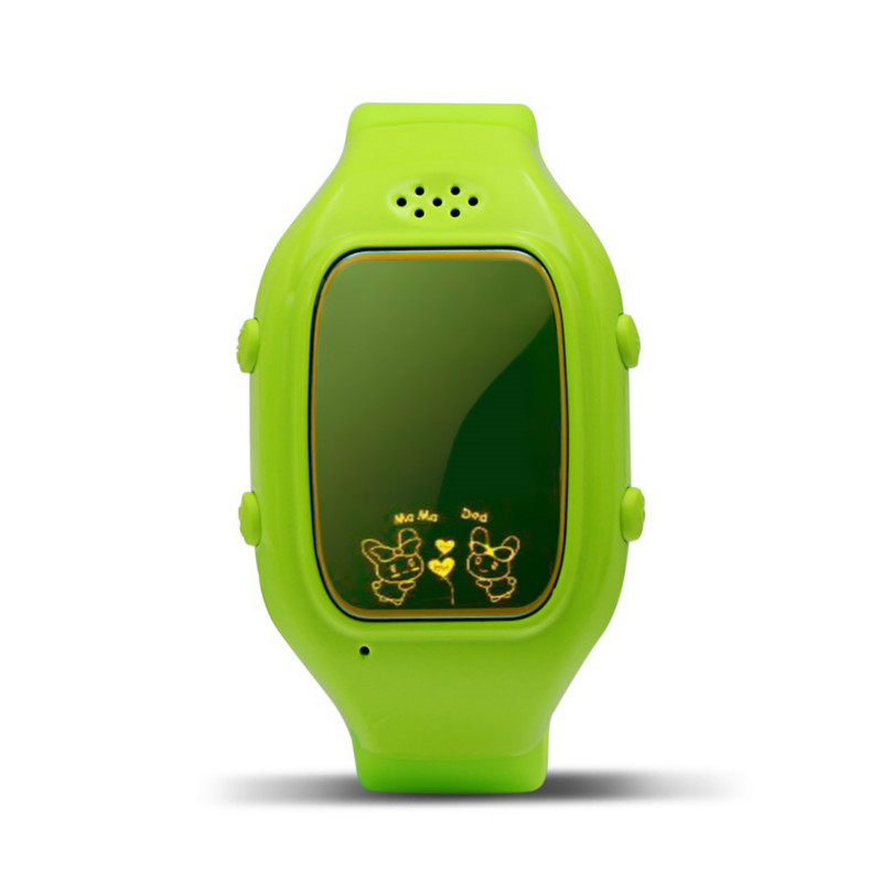 FineFun Lovely Smart Watch SIM Card GPS Tracker Anti lost Child Locator Watch Phone Compatible IOS