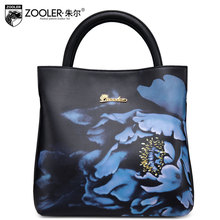 2016 New Charm fashion female printing bags handbags women famous brands cowhide women s genuine leather