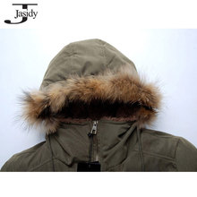 M 3XL X Long Fleece Hat Winter parkas Men Zipper Warm Winter Coat Men Solid Casual