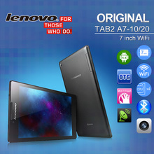 Original Lenovo Tablet PC 7 inch 1024*600 IPS TAB2 A7-10 A7-20 WiFi 1GB+8GB MT8127 Quad Core 0.3MP+2MP Android 4.4 GPS