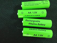 New 2015 Hot Sell 4pcs lot 3000mAh1 5v aa battery Alkaline rechargeable battery for Flashlight led