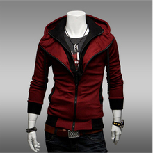 Plus size Sports Hooded Jacket Casual Winter Jackets hoody sportswear Assassins Creed Men’s Clothing Hoodies Sweatshirts XXL1303