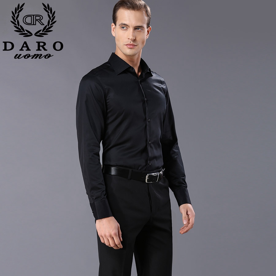 cheap black dress shirts