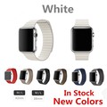 loop band For Apple Watch Band Metal Original Genuine Leather Milanese Loop Watch strap For Apple