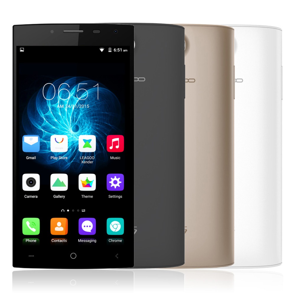 Original LEAGOO Alfa 5 Android 5 1 Phone 5 0 inch IPS HD screen Quad core
