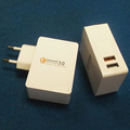 Quick Charge 3 0 Qualcomm Chipset QC 3 0 18W 2 USB Turbo Wall Fast Travel