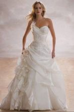 Cheap Price ! Good Quality ! 2014 New Arrival Free Shipping Beading Sweetheart Applique White / Ivory Wedding Dresses OW4042