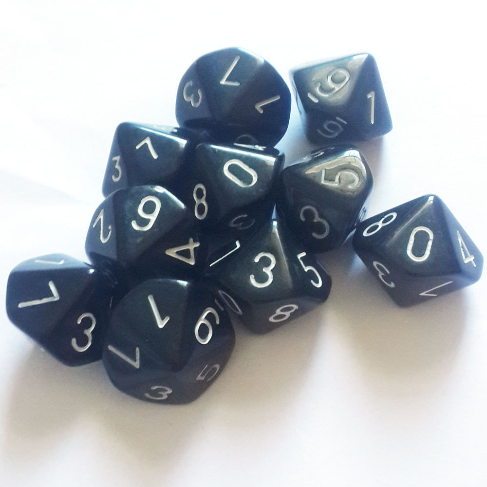 Купить 10 пакет черный d10polyhedral кости dnd rpg mtg wow настольные игры  в интернет-магазине с бесплатной доставкой из Китая, низкие цены | Nazya.com