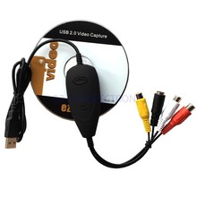 2015 new vhs to dvd video capture, convert analog video audio to digital for windows10, with snapshot key, Free shipping