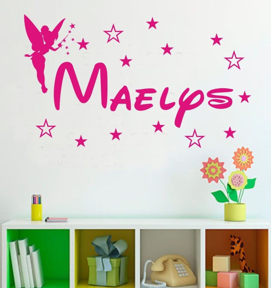 Princess Girls Room Decoration Custom Name Spirit Kids Wall